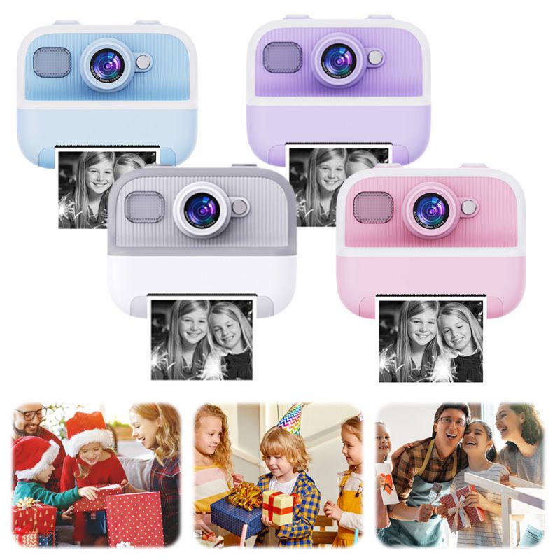 Appareil Photo Enfant Impression Instantanée Sans Encre | DIYPix