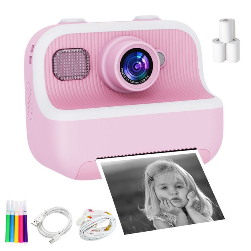 Appareil Photo Enfant Impression Instantanée Sans Encre | DIYPix