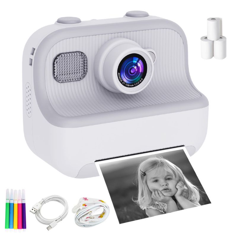Appareil Photo Enfant Impression Instantanée Sans Encre | DIYPix