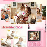 Appareil Photo Enfant – Impression Thermique – PixiPlay Rose