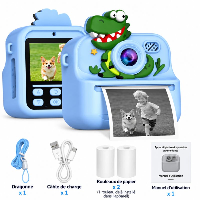 Appareil Photo Instantané Enfant | AnimoCam