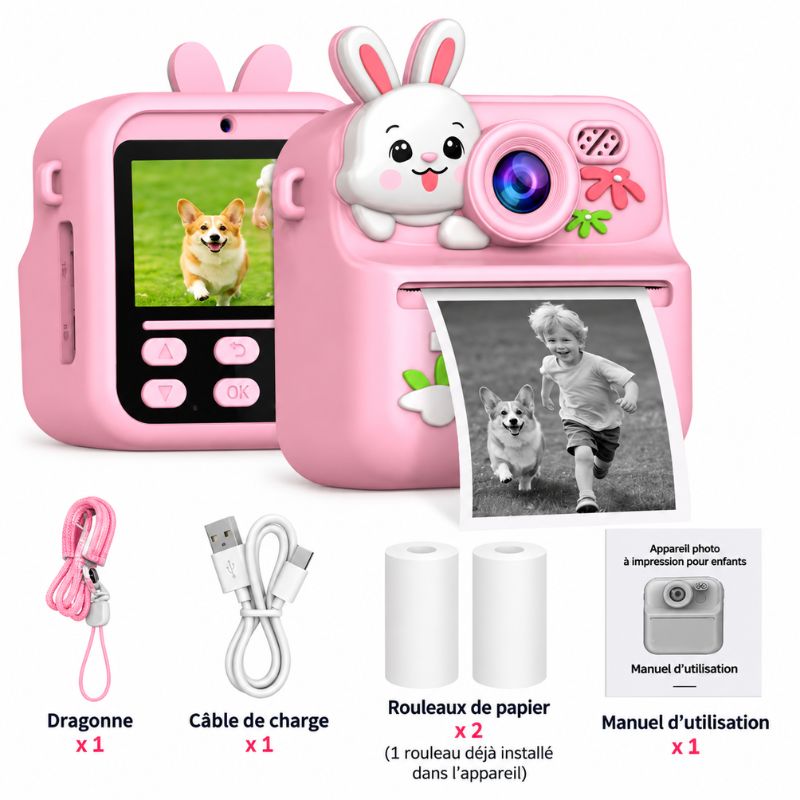Appareil Photo Instantané Enfant | AnimoCam