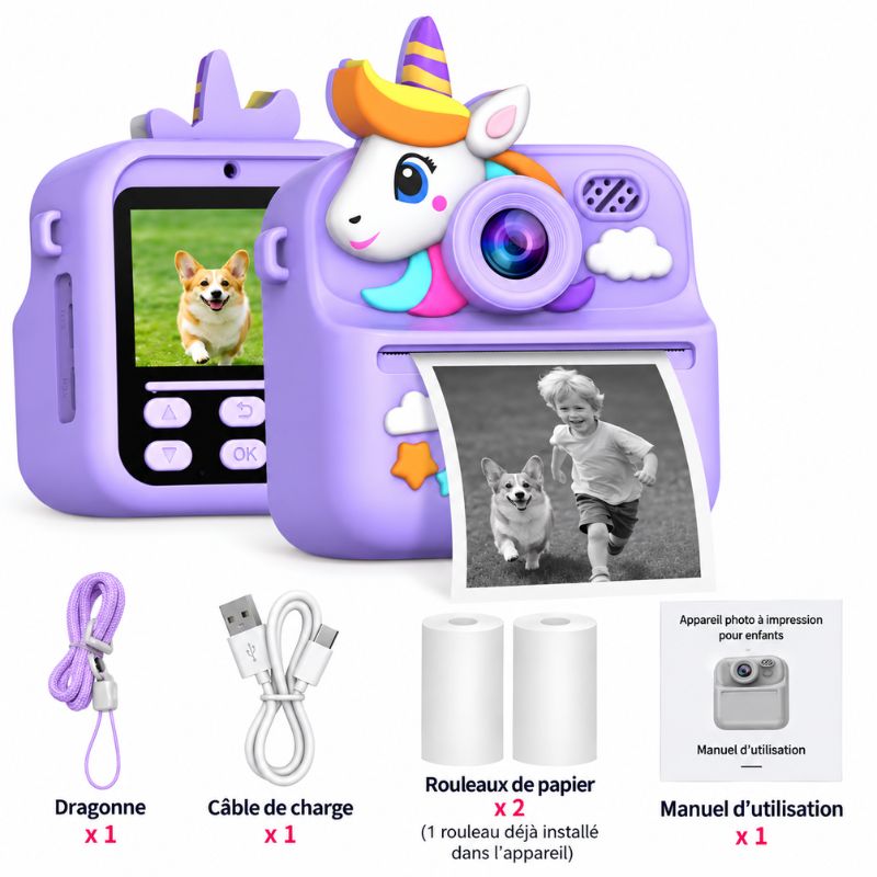Appareil Photo Instantané Enfant | AnimoCam
