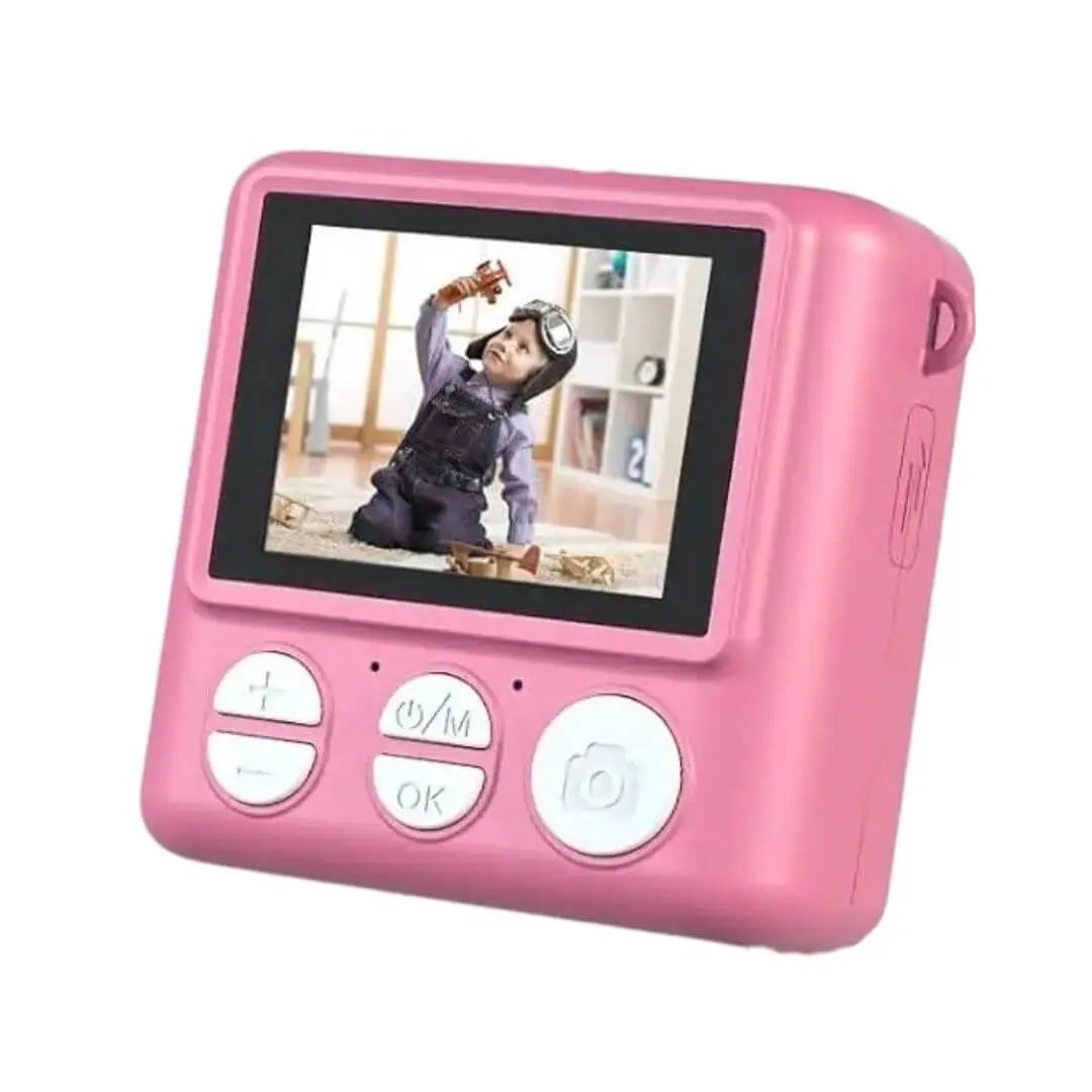 Appareil Photo Enfant – Impression Thermique – PixiPlay Rose