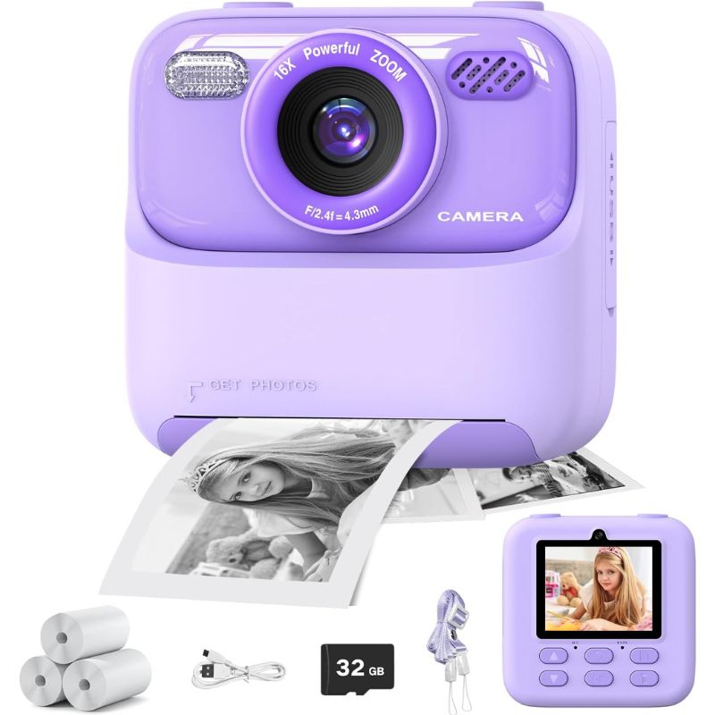 Appareil Photo Instantané pour Enfant Créatif | PixiFun