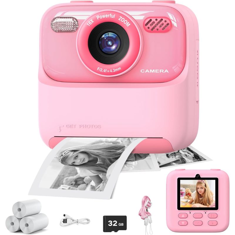 Appareil Photo Instantané pour Enfant Créatif | PixiFun