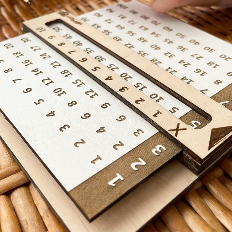Apprendre la Table de Multiplication Facilement – Le jeu en bois ludique et éducatif