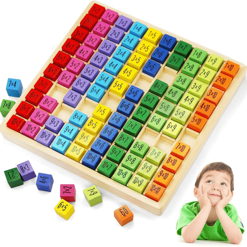Apprendre la table de multiplication facilement - Multipuzzle