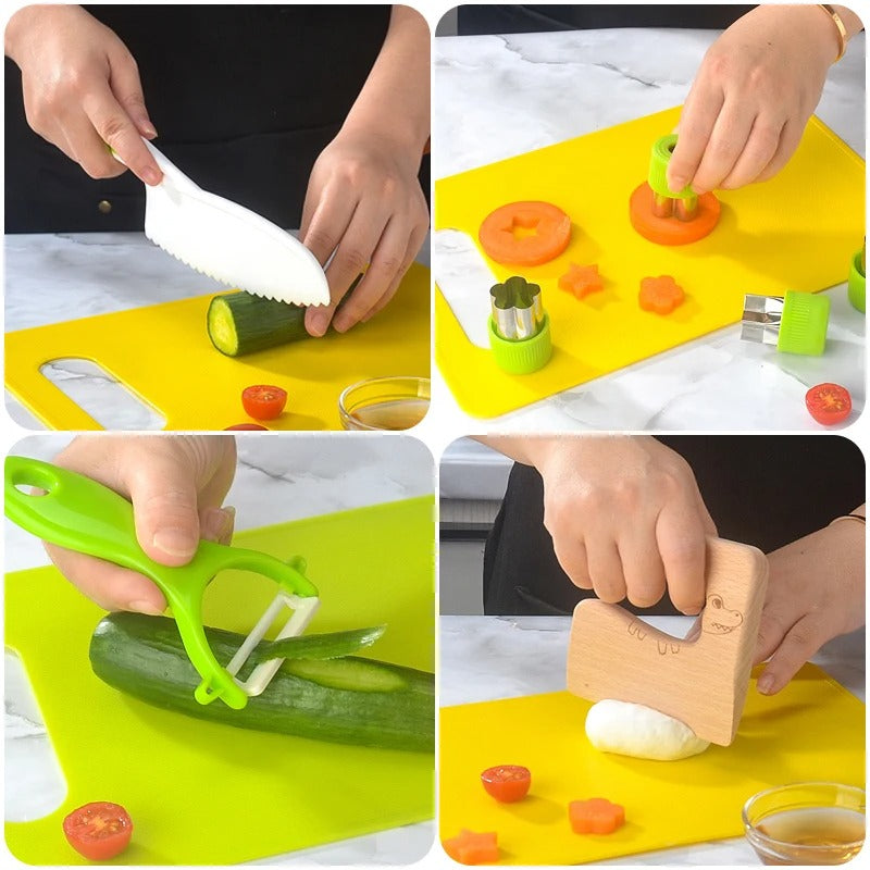 MonPetitChef- Set de Cuisine facile Montessori pour enfants