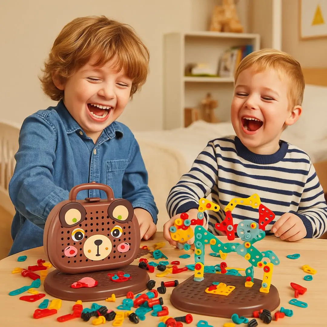Jeu de construction avec perceuse – DrillBox