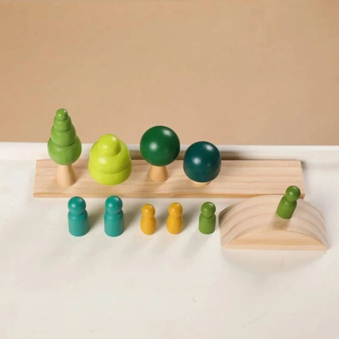 Jouet en Bois Bébé Équilibre – ForestBalance