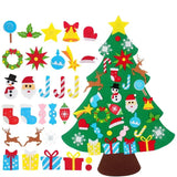 Arbre de noël en feutre pour enfants