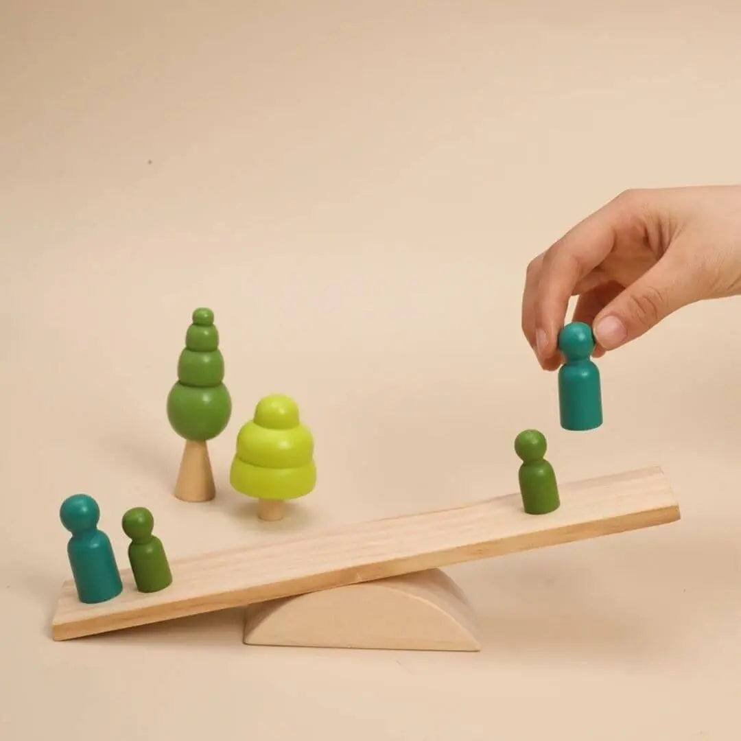 Jouet en Bois Bébé Équilibre – ForestBalance