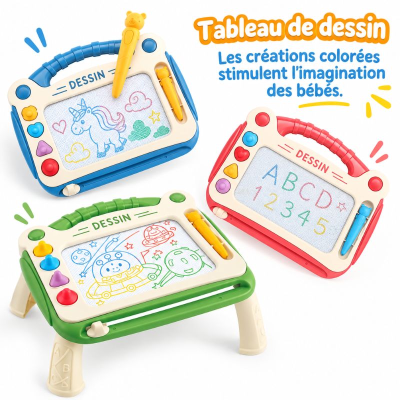 Ardoise Magnétique Enfant Effaçable | DoodlePad