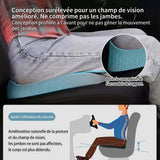 Coussin d'assise coccyx à surface incurvée