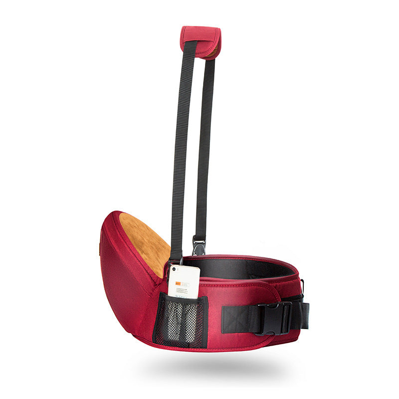 ErgoHugg Porte-bébé ergonomique 3-en-1 avec support lombaire