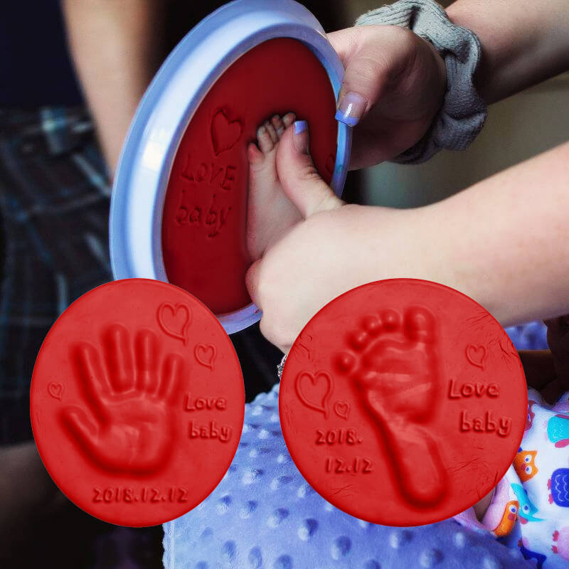 ForeverTouch Baby Hand & Footprint Keepsake Kit (Non-Toxic Clay)