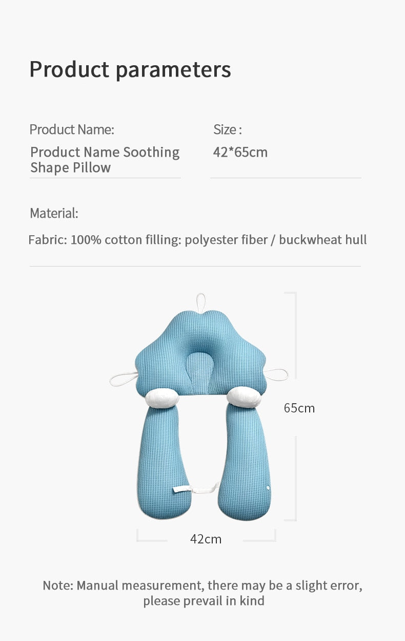 Oreiller Ergonomique Bébé en Coton Biologique PureRest