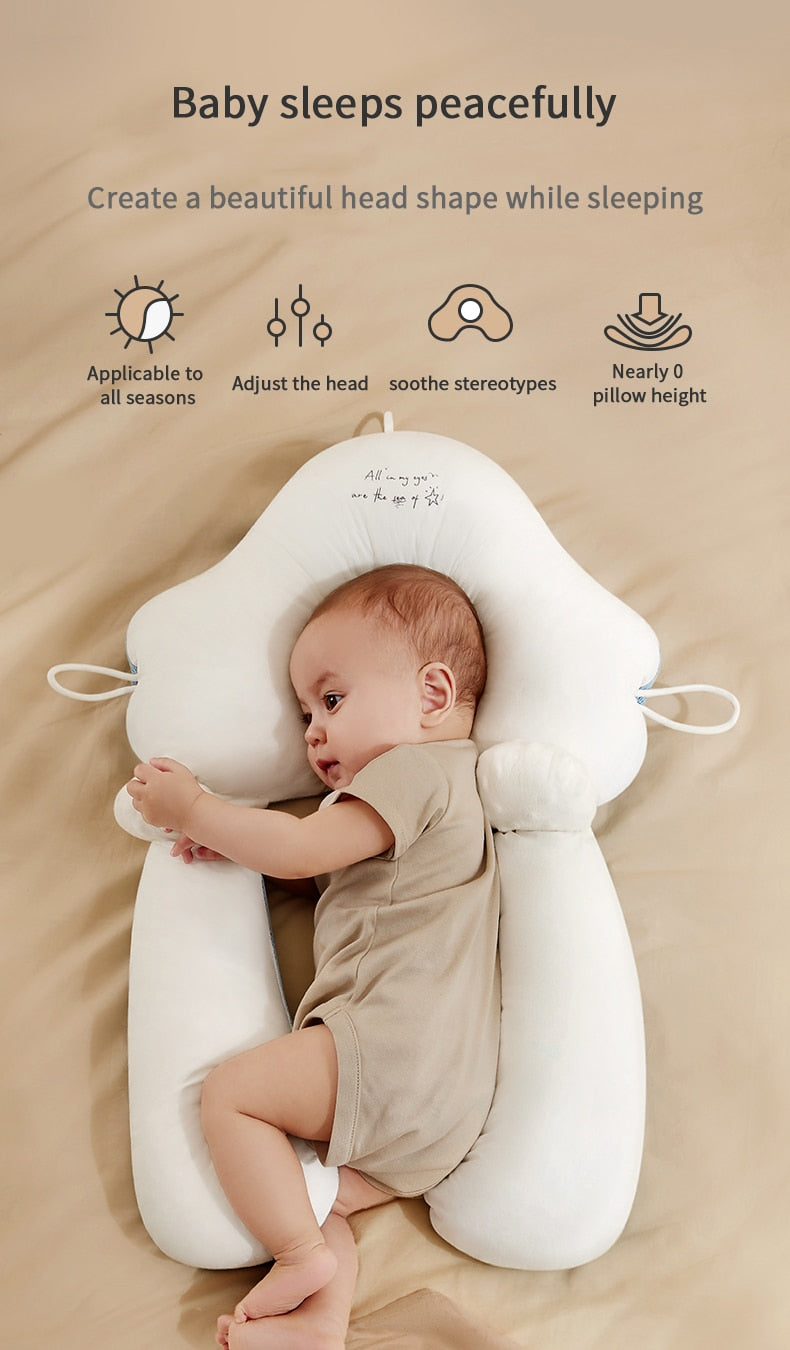 Oreiller Ergonomique Bébé en Coton Biologique PureRest