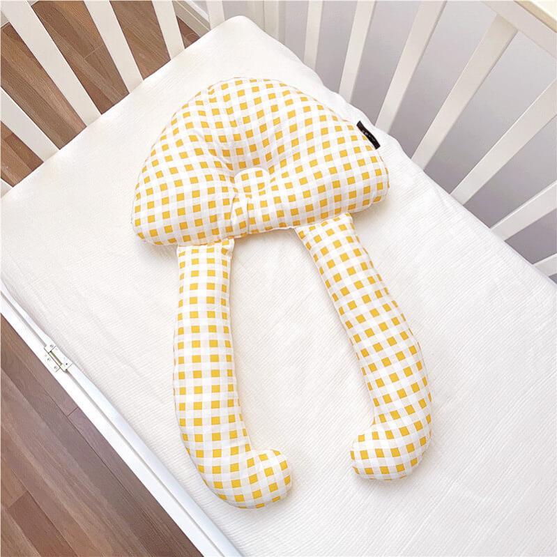 Oreiller Bébé Anti-Basculement Apaisant (Support en Fibre Dupont Premium)