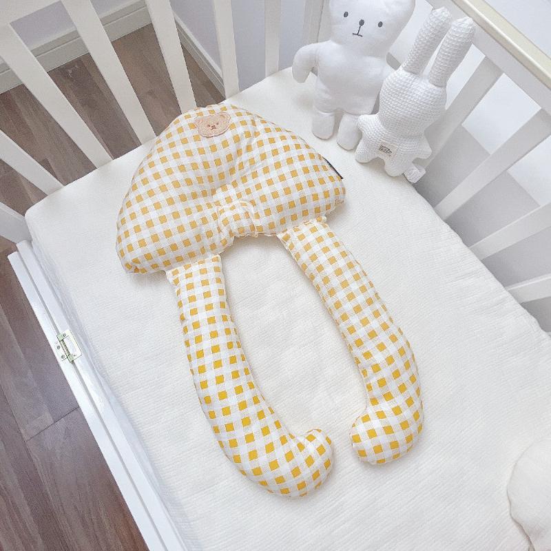 Oreiller Bébé Anti-Basculement Apaisant (Support en Fibre Dupont Premium)