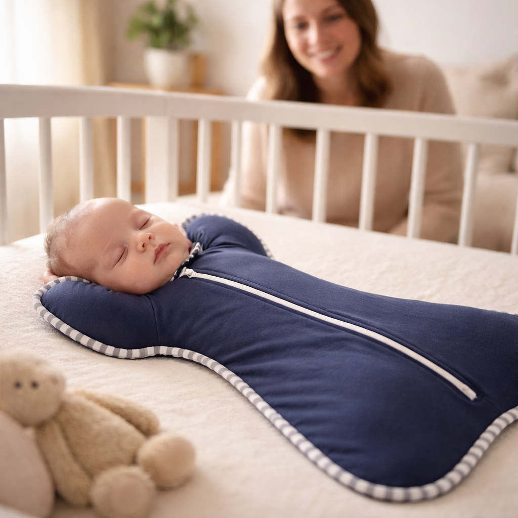 Gigoteuse d'emmaillotage bébé