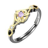 Bague Argent Anime Genshin Impact