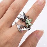 Bague Pokemon Shaymin Argent