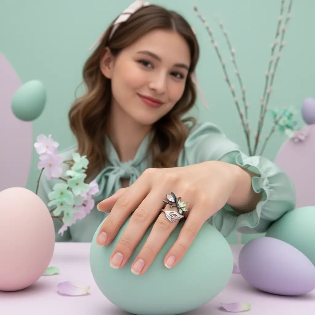 Bague Pokemon Shaymin Argent