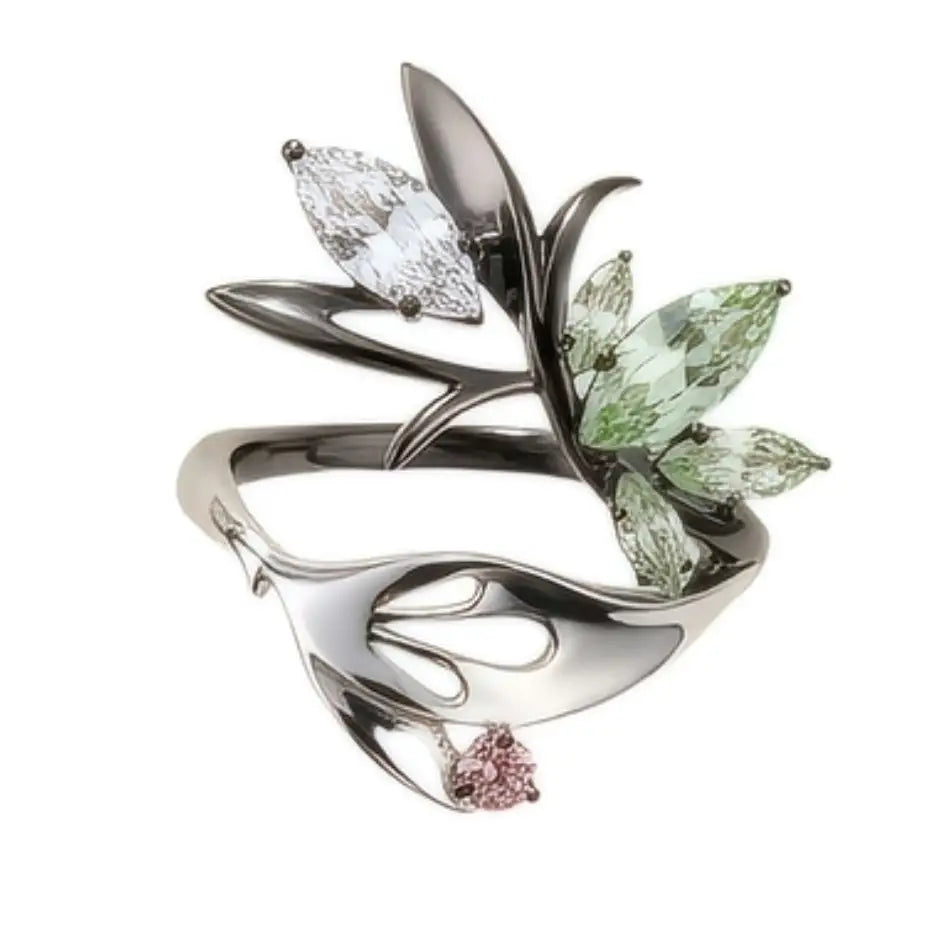 Bague Pokemon Shaymin Argent
