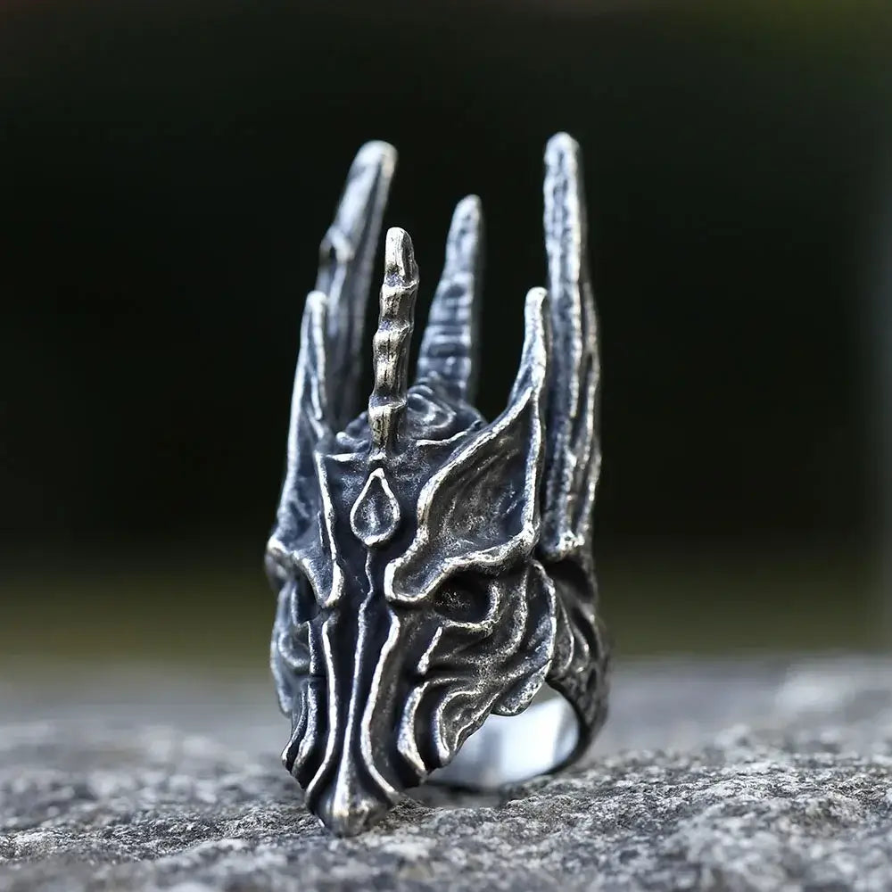 Bague Seigneur des anneaux Sauron