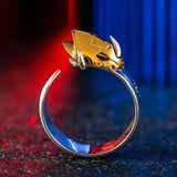 Bagues Anime Digimon Greymon Garurumon
