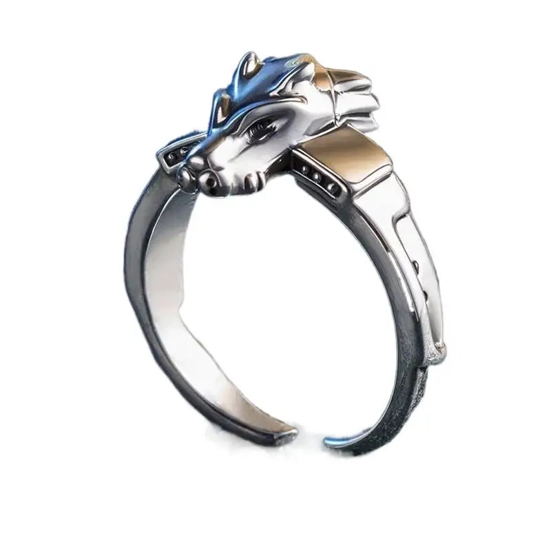 Bagues Anime Digimon Greymon Garurumon