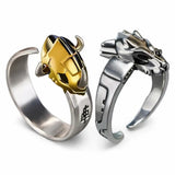 Bagues Anime Digimon Greymon Garurumon