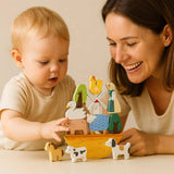 Jouet en Bois Bébé Ferme – BalanceFarm