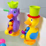 Roue à Eau Canard Interactif (Jouet de Bain Sensoriel)