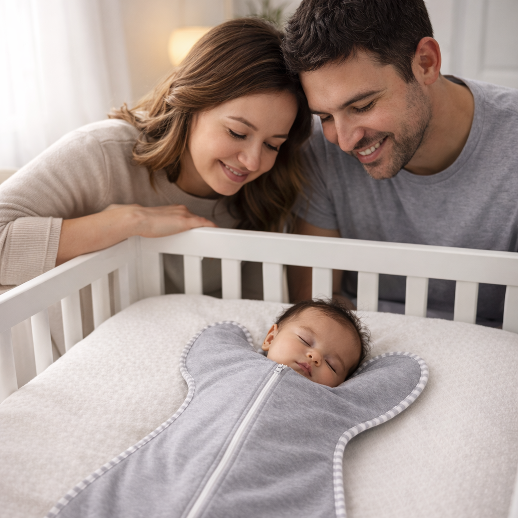 Gigoteuse d'emmaillotage bébé