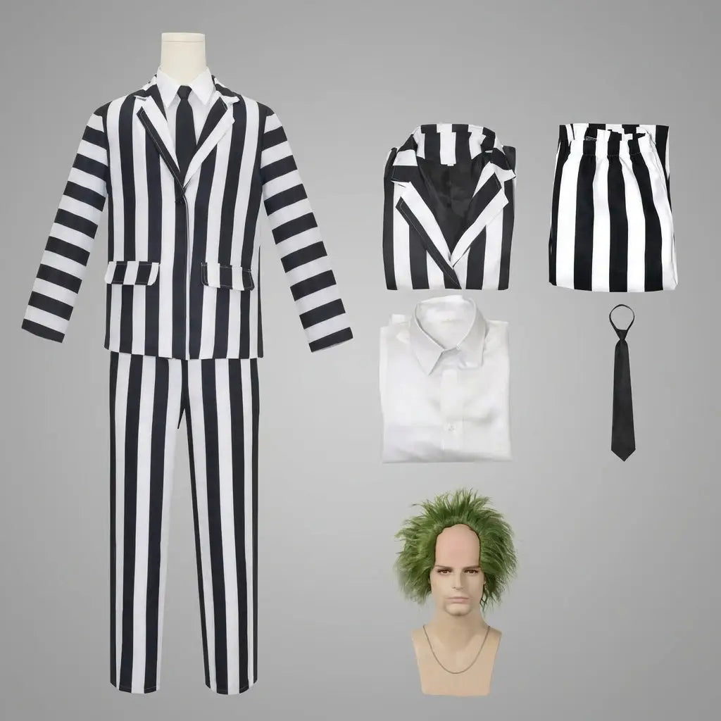 Costume Halloween Beetlejuice Homme