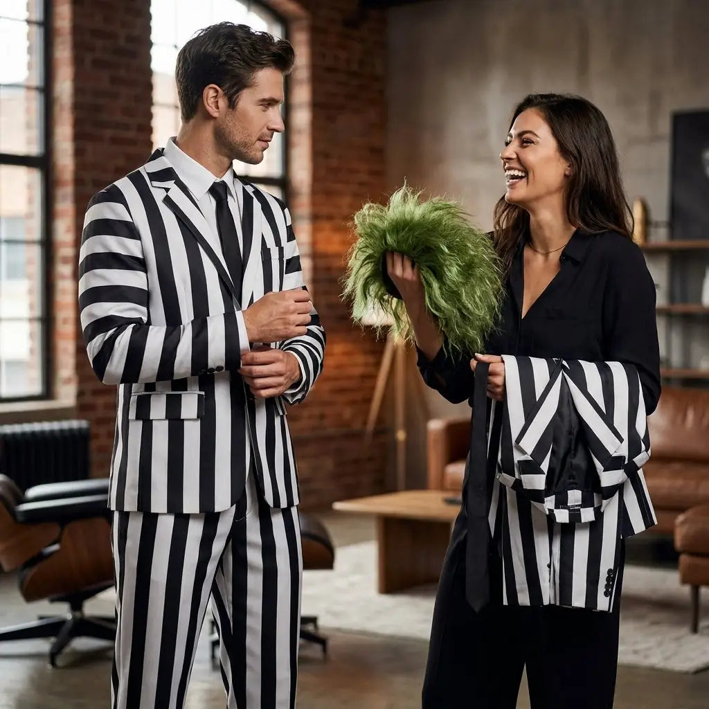 Costume Halloween Beetlejuice Homme