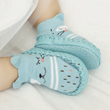 Chaussettes de Sol Bébé Cartoon GripKnit – Douces, Antidérapantes et Adorables