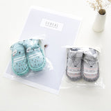 Chaussettes de Sol Bébé Cartoon GripKnit – Douces, Antidérapantes et Adorables