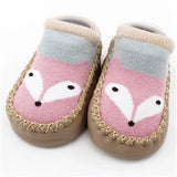 Chaussettes de Sol Bébé Cartoon GripKnit – Douces, Antidérapantes et Adorables