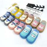 Chaussettes de Sol Bébé Cartoon GripKnit – Douces, Antidérapantes et Adorables