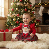 Ensemble de Noël Reindeer Joy | Tenue de Fête 3 Pièces