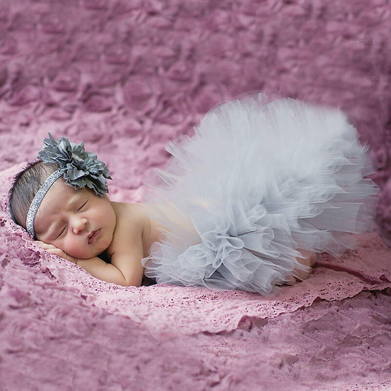 L'Ensemble Jupon Conte de Fées | Tenue de Photographie en Dentelle Douce et Tulle