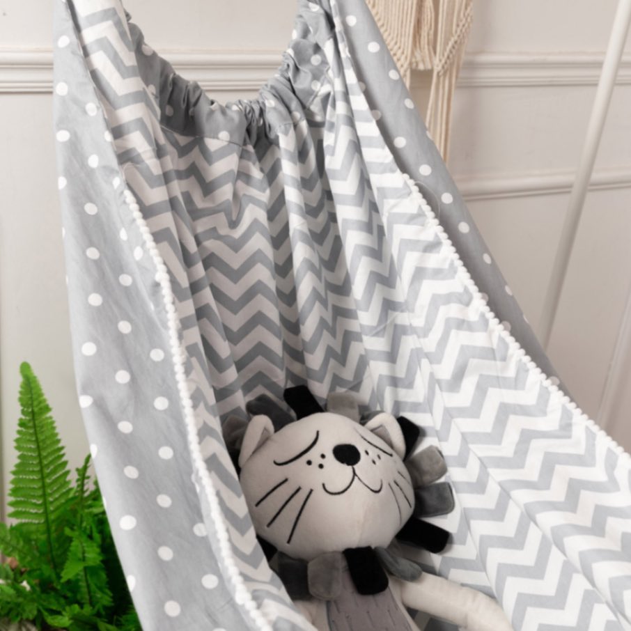 Balancelle Hamac Macramé Bébé Nordic Zen (Intérieur/Extérieur)