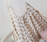 Balancelle Hamac Macramé Bébé Nordic Zen (Intérieur/Extérieur)