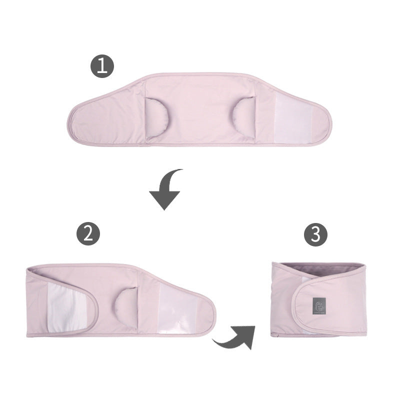 SwaddleGuard Adjustable Belly Swaddle – Sangle Anti-Coup (0–6M)