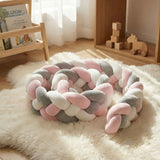 NordicKnot Coussin de Sol Tressé Premium & Décoration de Chambre