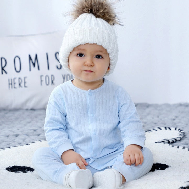 La Grenouillère Pure Cloud en Coton | Combinaison de Sommeil et de Jeu à Manches Longues